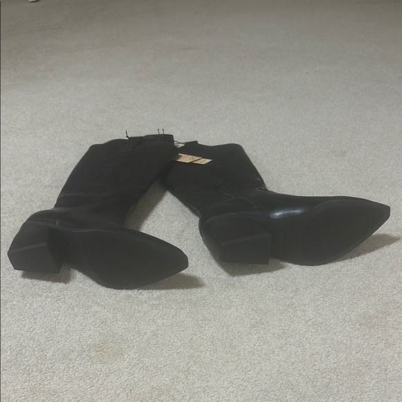 Madden NYC black cowboy boots. Never worn, new with tags. - Picture 3 of 3